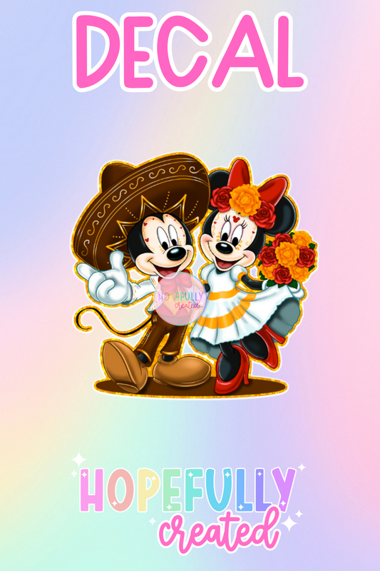 Dia de los Muertos Decal-430 VIP