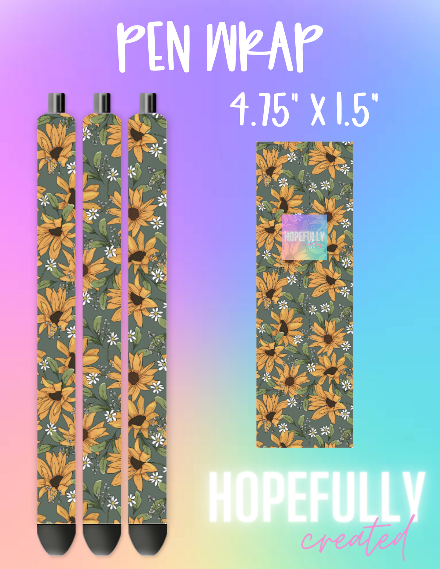 Floral Pen Wrap-1228