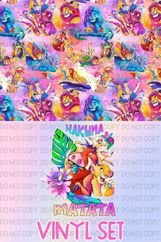 Hakuna Matata Vinyl Set