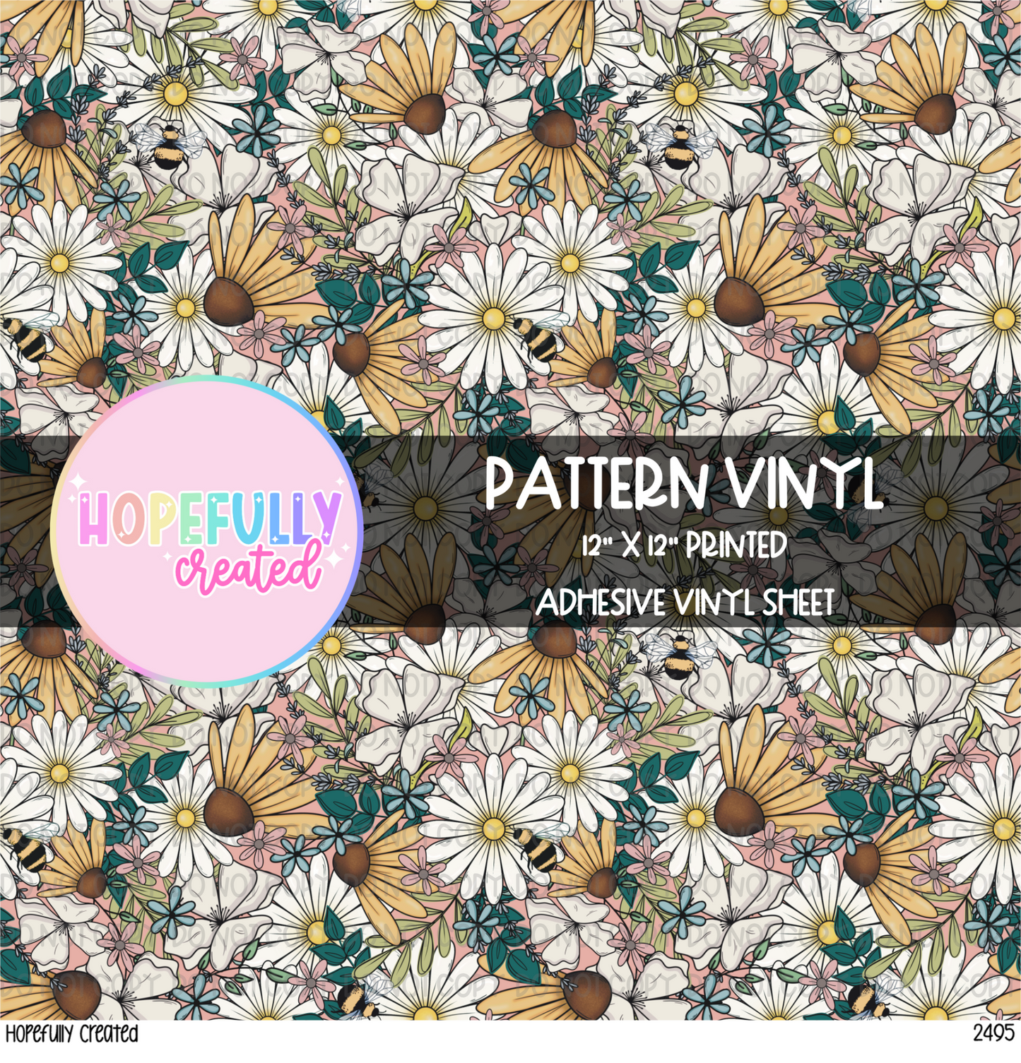Floral Vinyl Collection- 2495