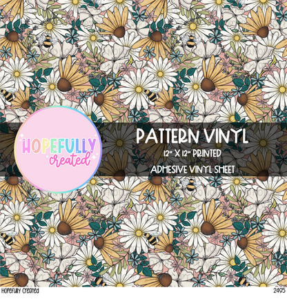 Floral Vinyl Collection- 2495