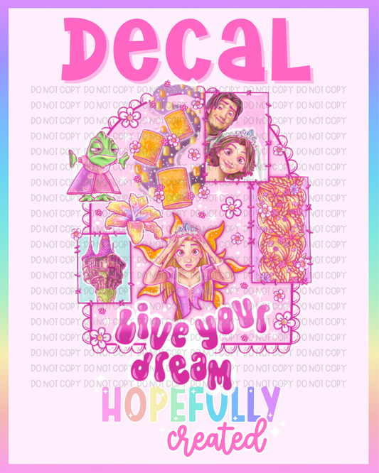 Tangled Decal-1244 VIP