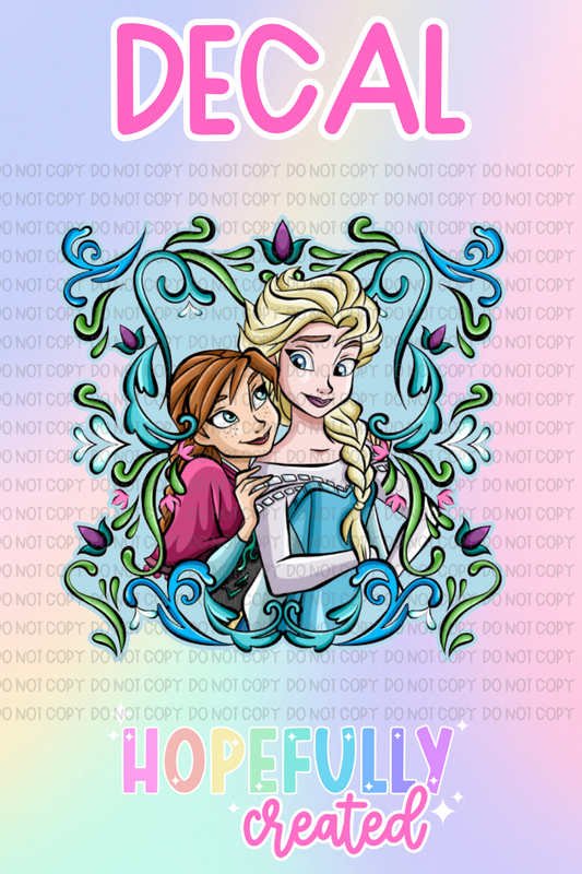 Ice Sisters Decal-782 VIP