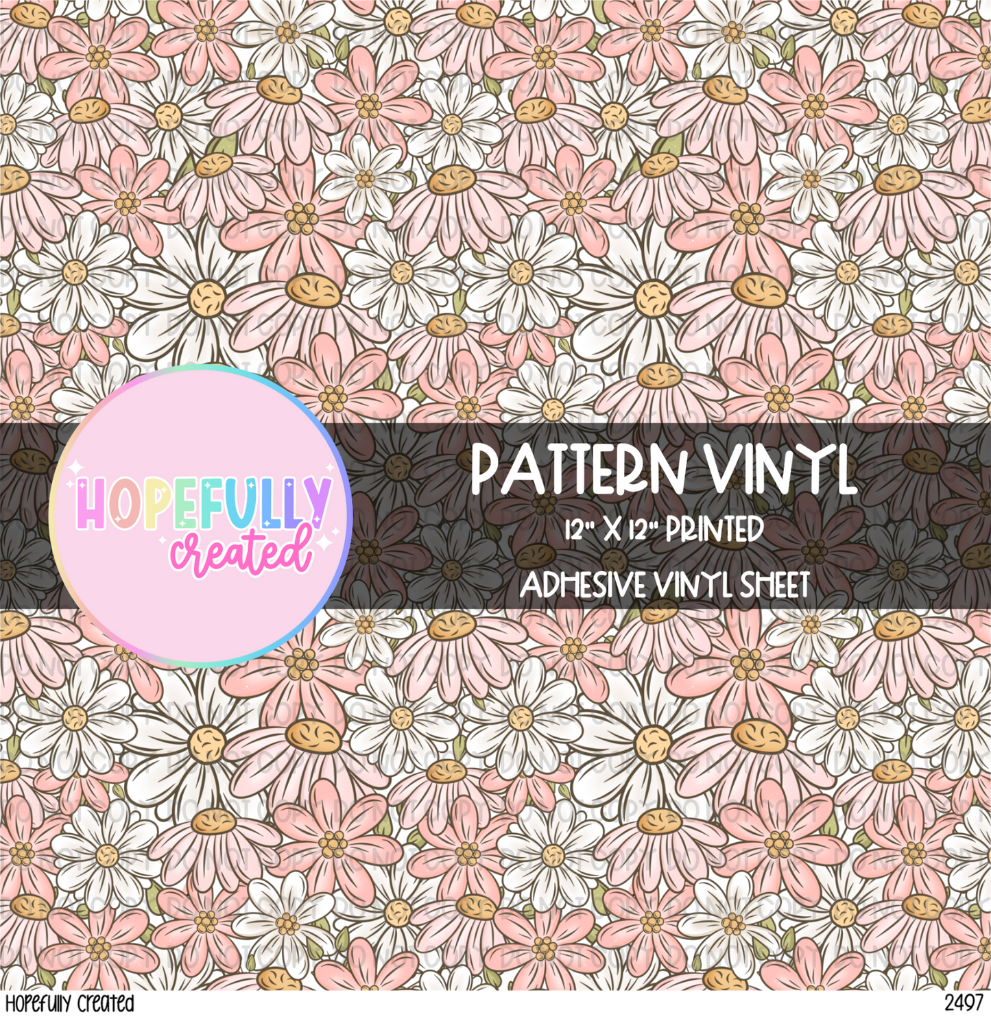Floral Vinyl Collection- 2497