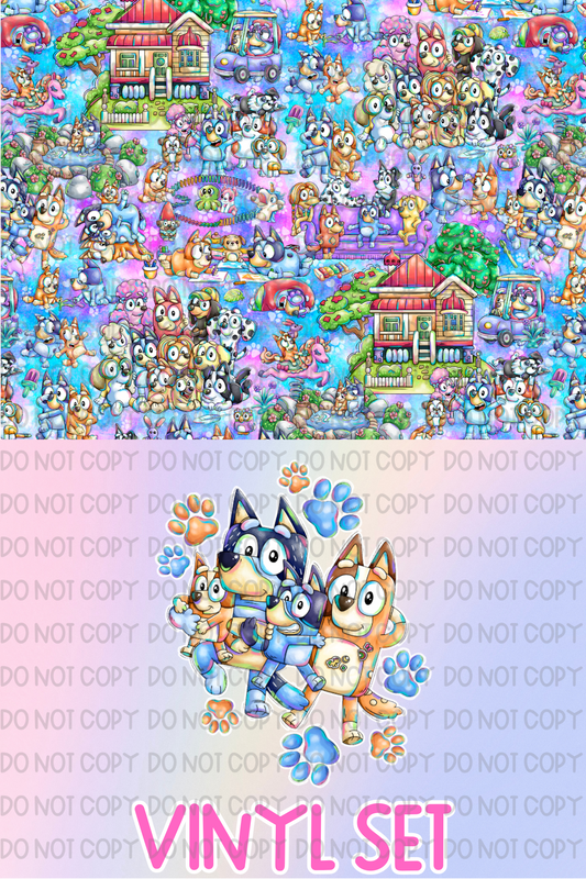 Blue Dog Vinyl Set