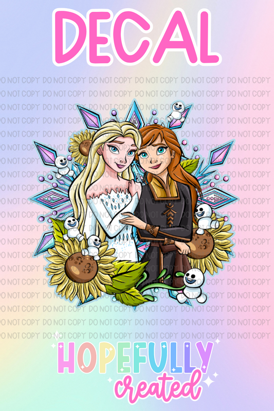 Ice Sisters Decal-783 VIP