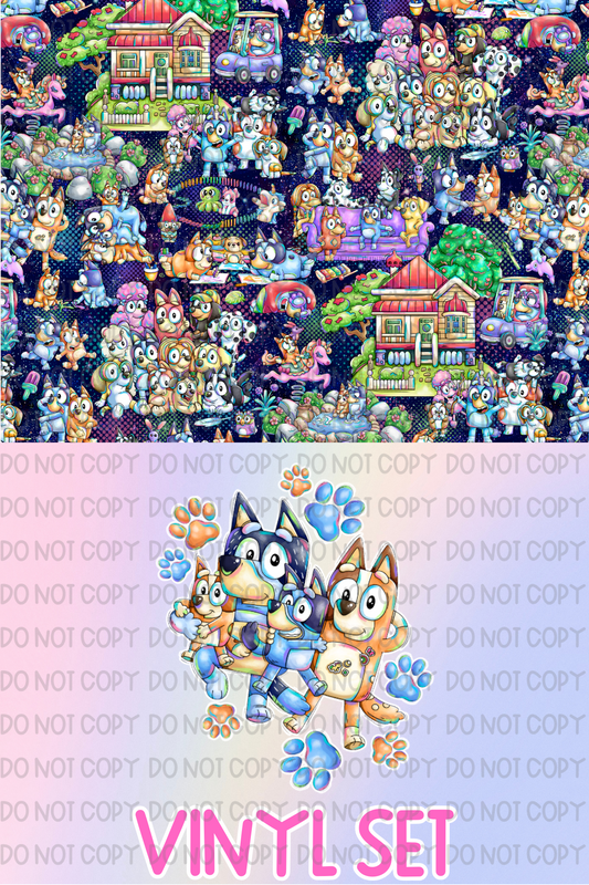 Blue Dog Vinyl Set
