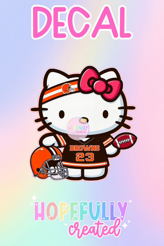 Browns Kitty Decal-425 VIP