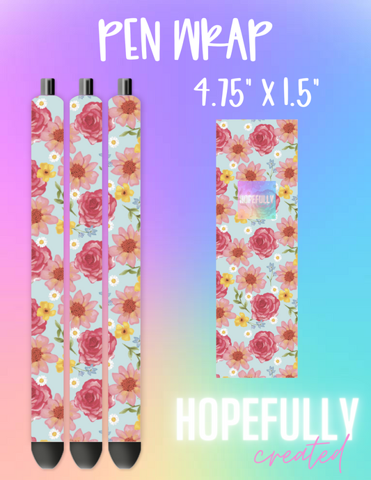 Floral Pen Wrap-1233