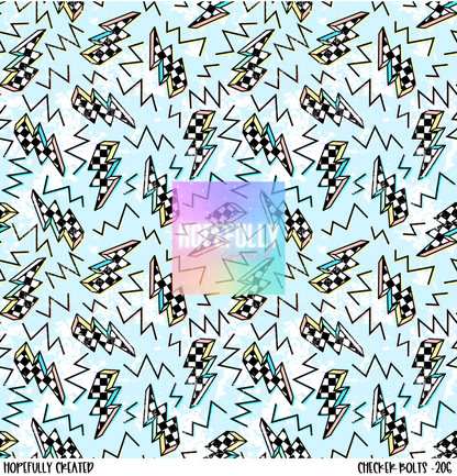 Checker Bolts Vinyl Collection - 206