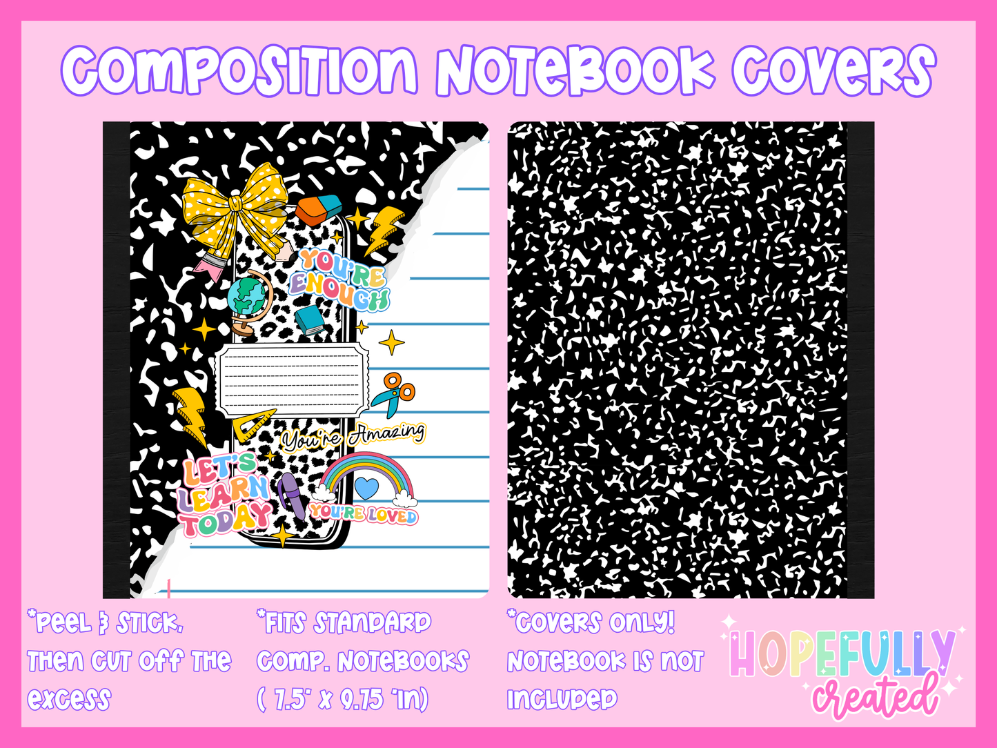 Initial Composition Notebook Cover