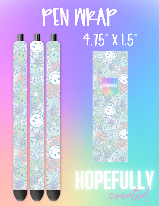 Floral Pen Wrap-1235