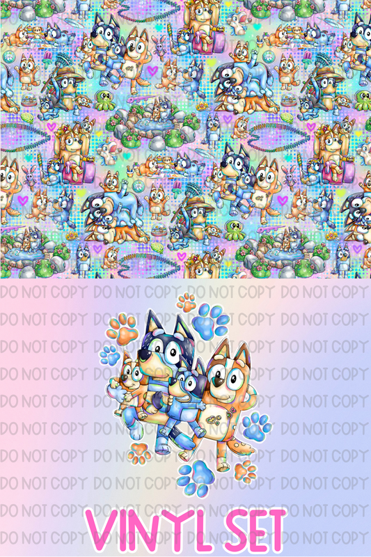 Blue Dog Vinyl Set