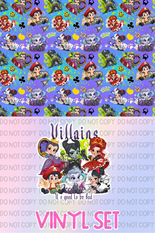 Villains Vinyl Set