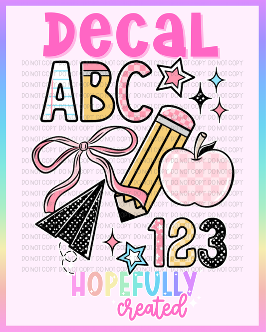 ABC Decal-1263