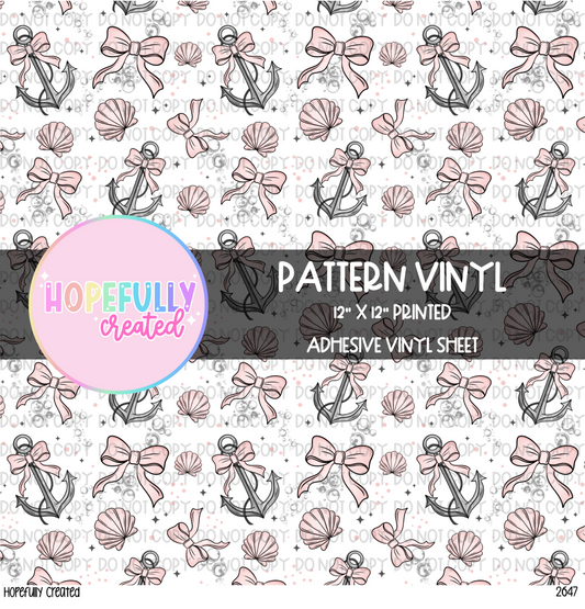 Anchor Bow Vinyl Collection- 2647