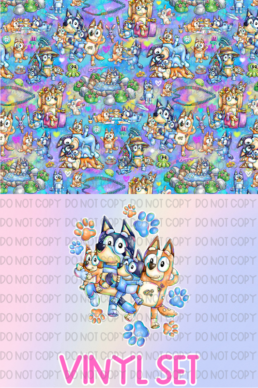 Blue Dog Vinyl Set