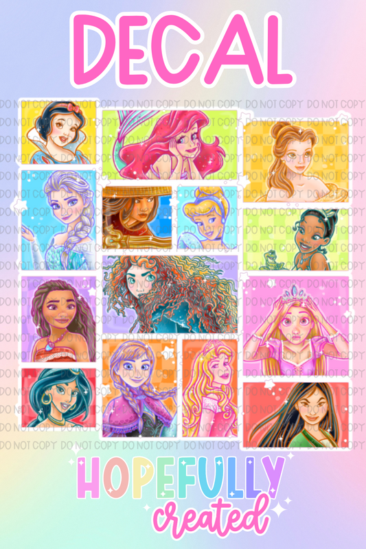 Princess Decal-943 VIP