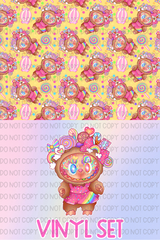 Labubu Vinyl Set