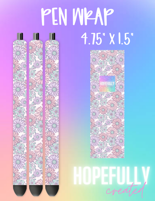 Floral Pen Wrap-1238