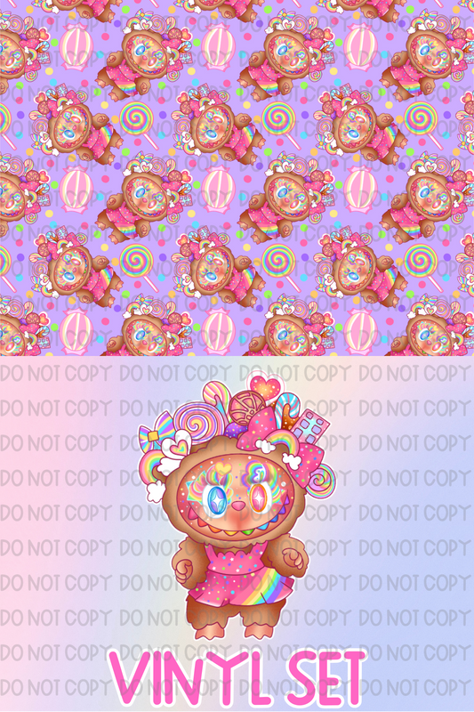 Labubu Vinyl Set