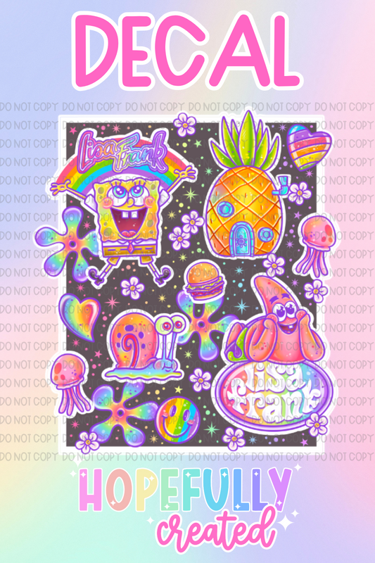 Sponge Decal-973 VIP