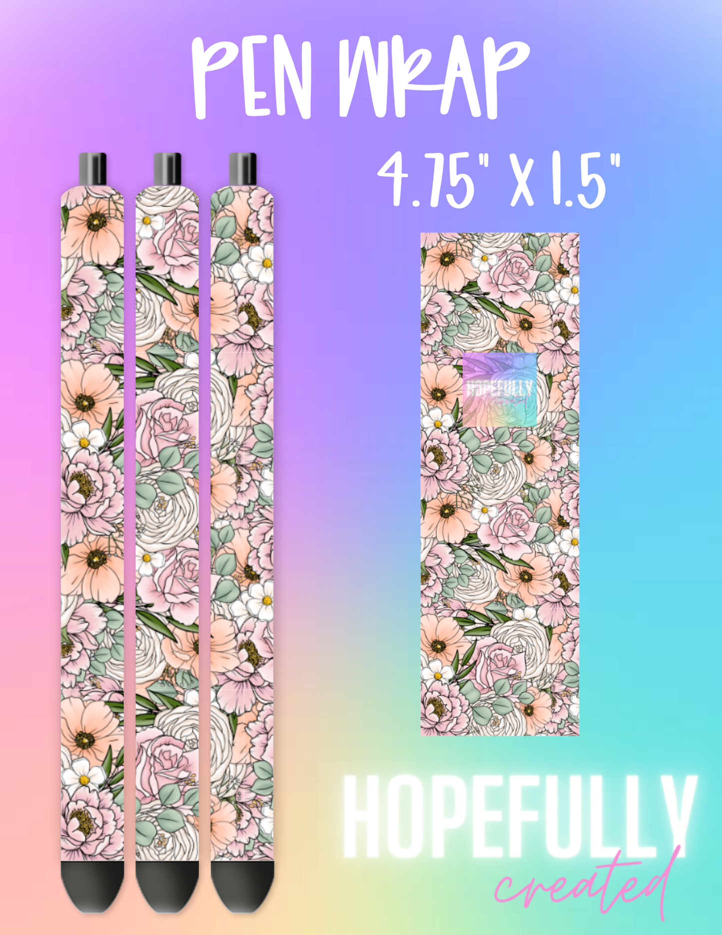 Floral Pen Wrap-1239