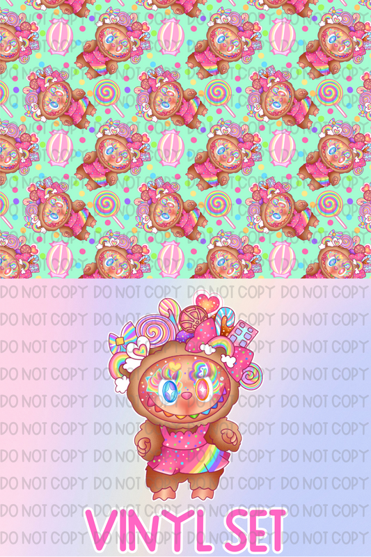 Labubu Vinyl Set