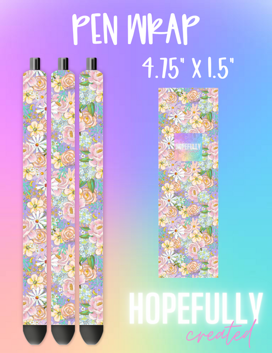 Floral Pen Wrap-1240