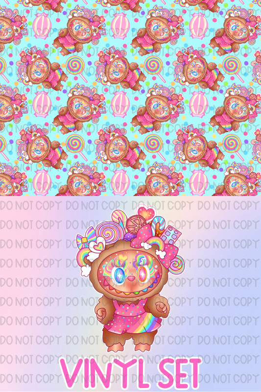 Labubu Vinyl Set