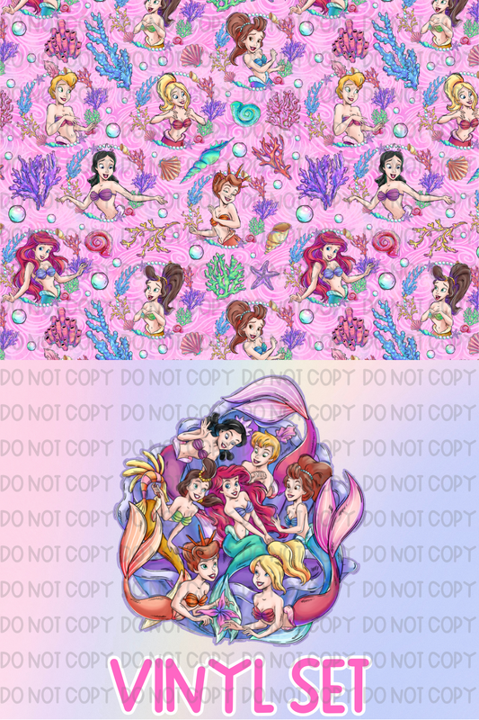 Mermaid Vinyl Set