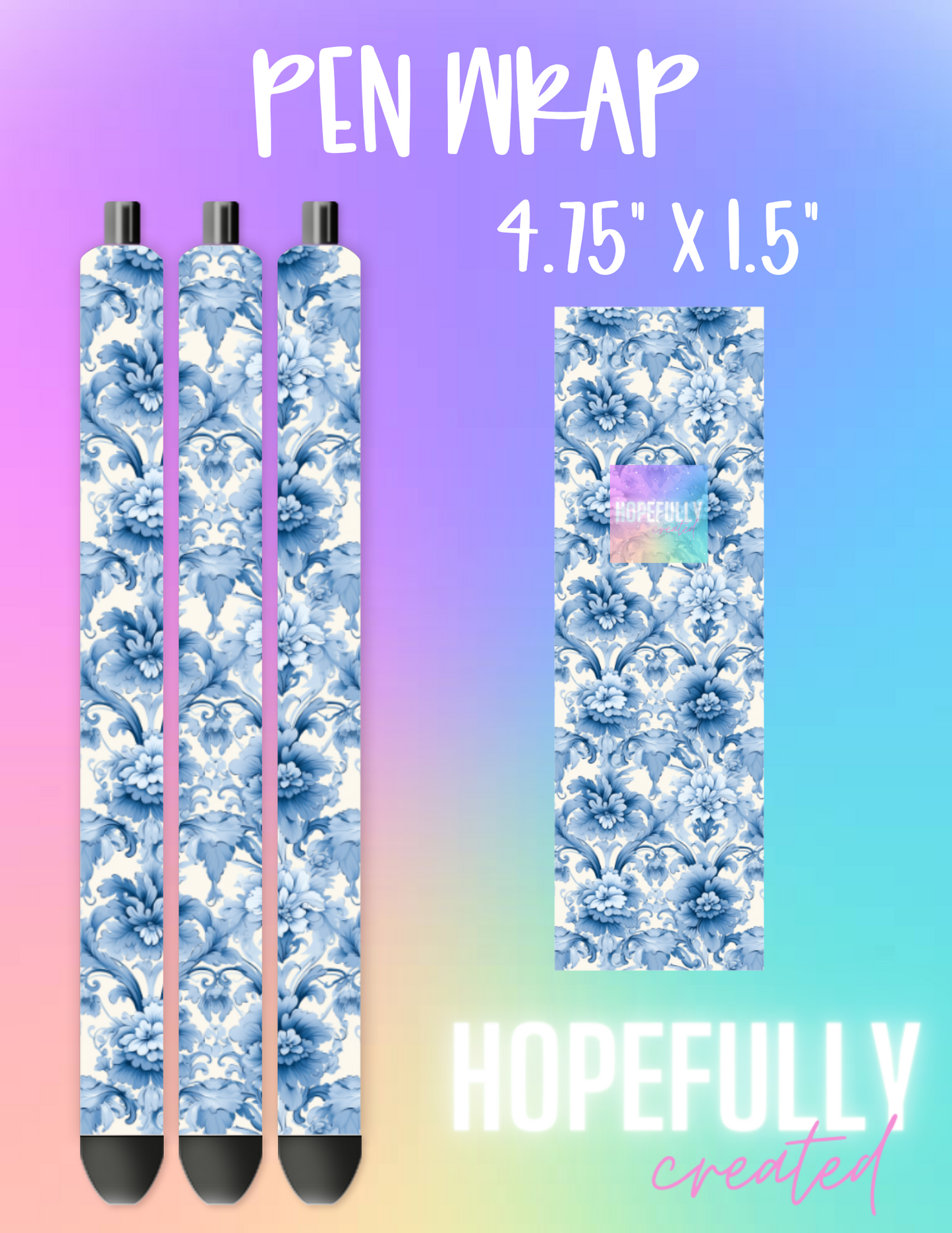 Floral Pen Wrap-1242