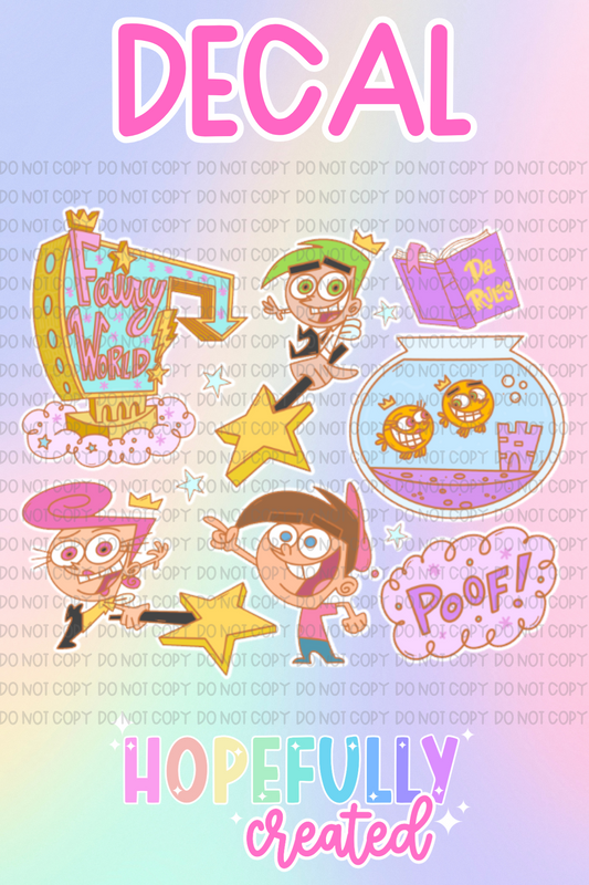 Fairy Decal-977 VIP