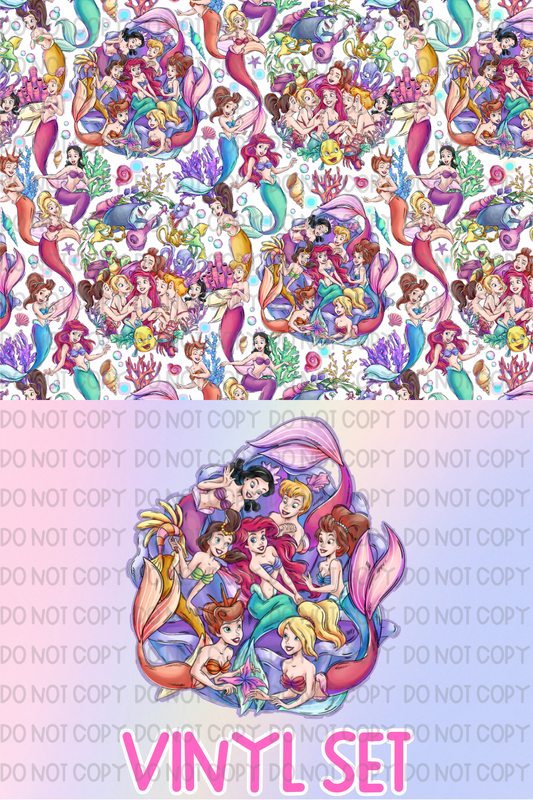 Mermaid Vinyl Set