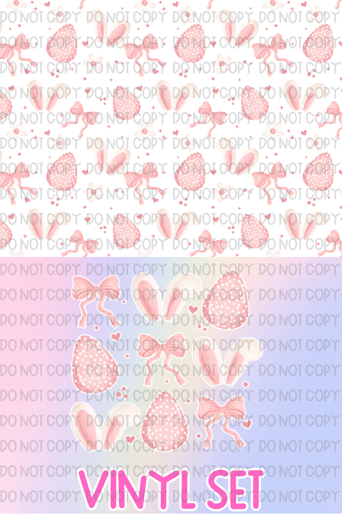 Easter Bunny Vinyl Set