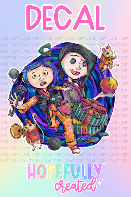 Coraline Decal-795 VIP