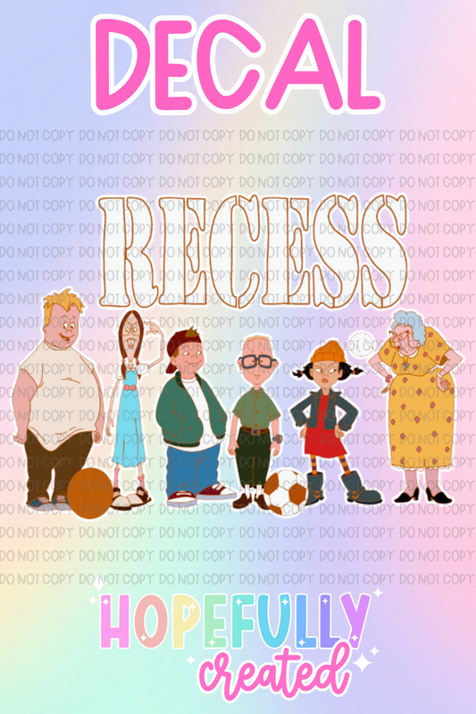 Recess Decal-978 VIP
