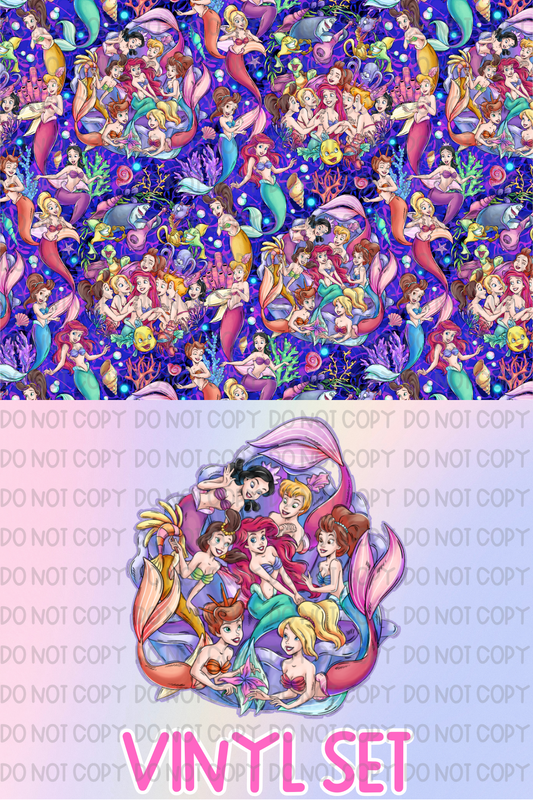 Mermaid Vinyl Set