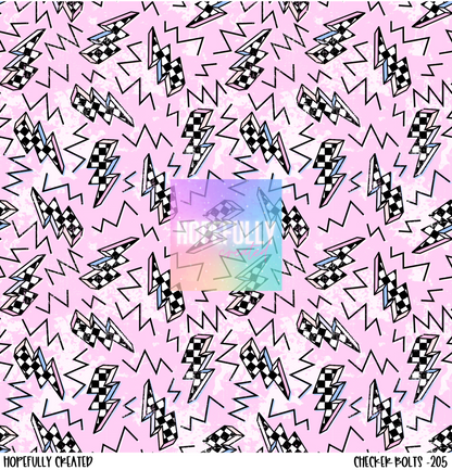 Checker Bolts Vinyl Collection - 205