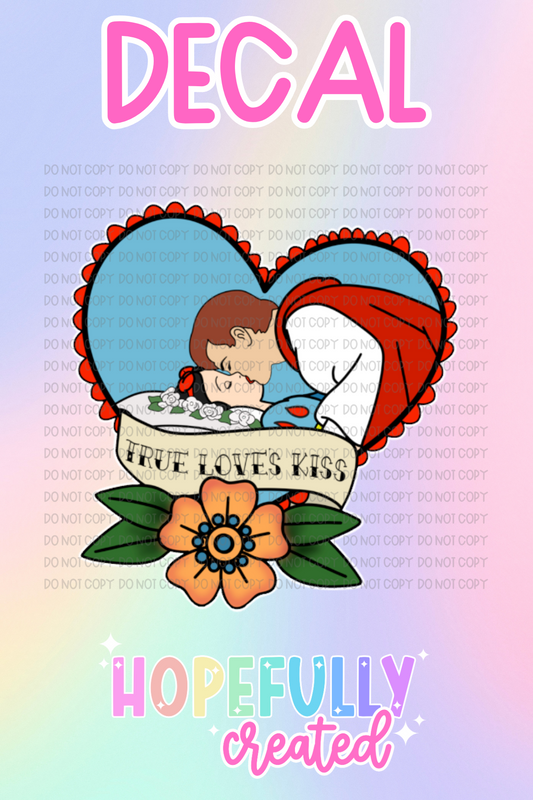 Princess Tattoo Decal-446 VIP
