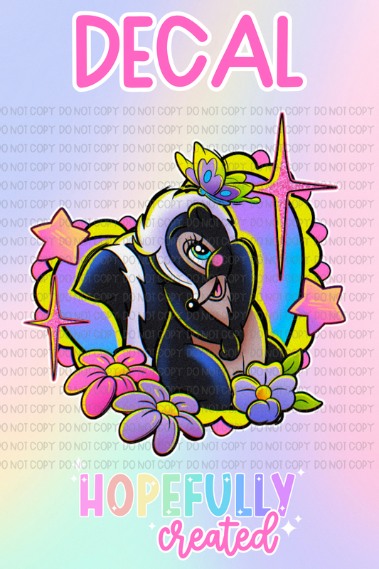 Flower Decal-801 VIP
