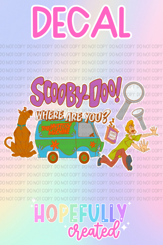 Scooby Decal-981 VIP
