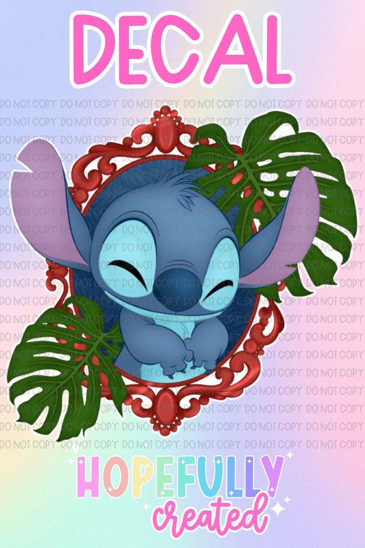 Stitch Decal-909 VIP
