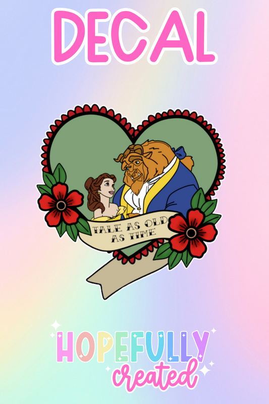 Princess Tattoo Decal-443 VIP