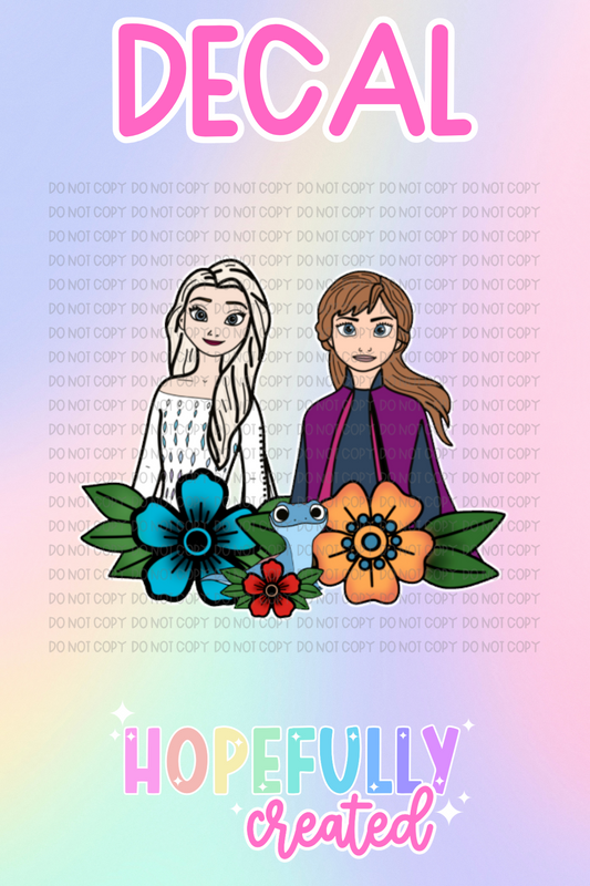Princess Tattoo Decal-442 VIP