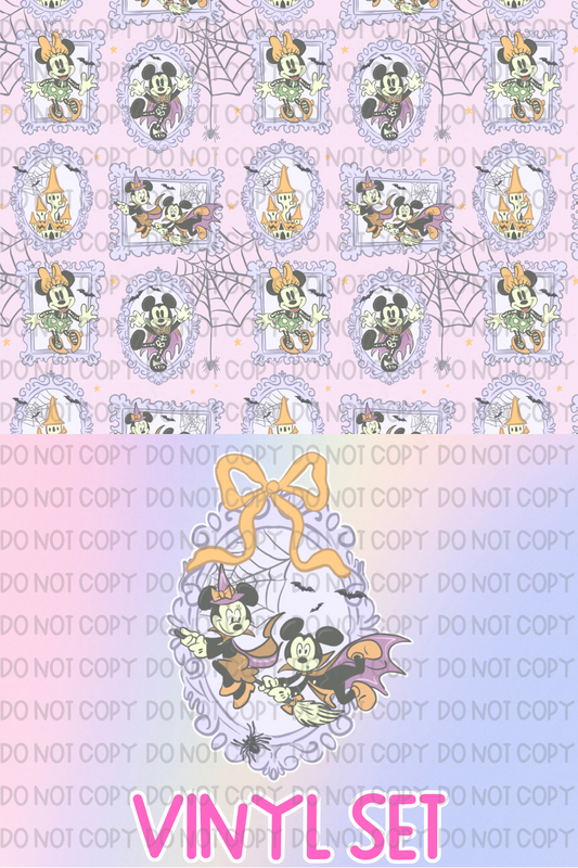 Halloween Mouse Vinyl Set