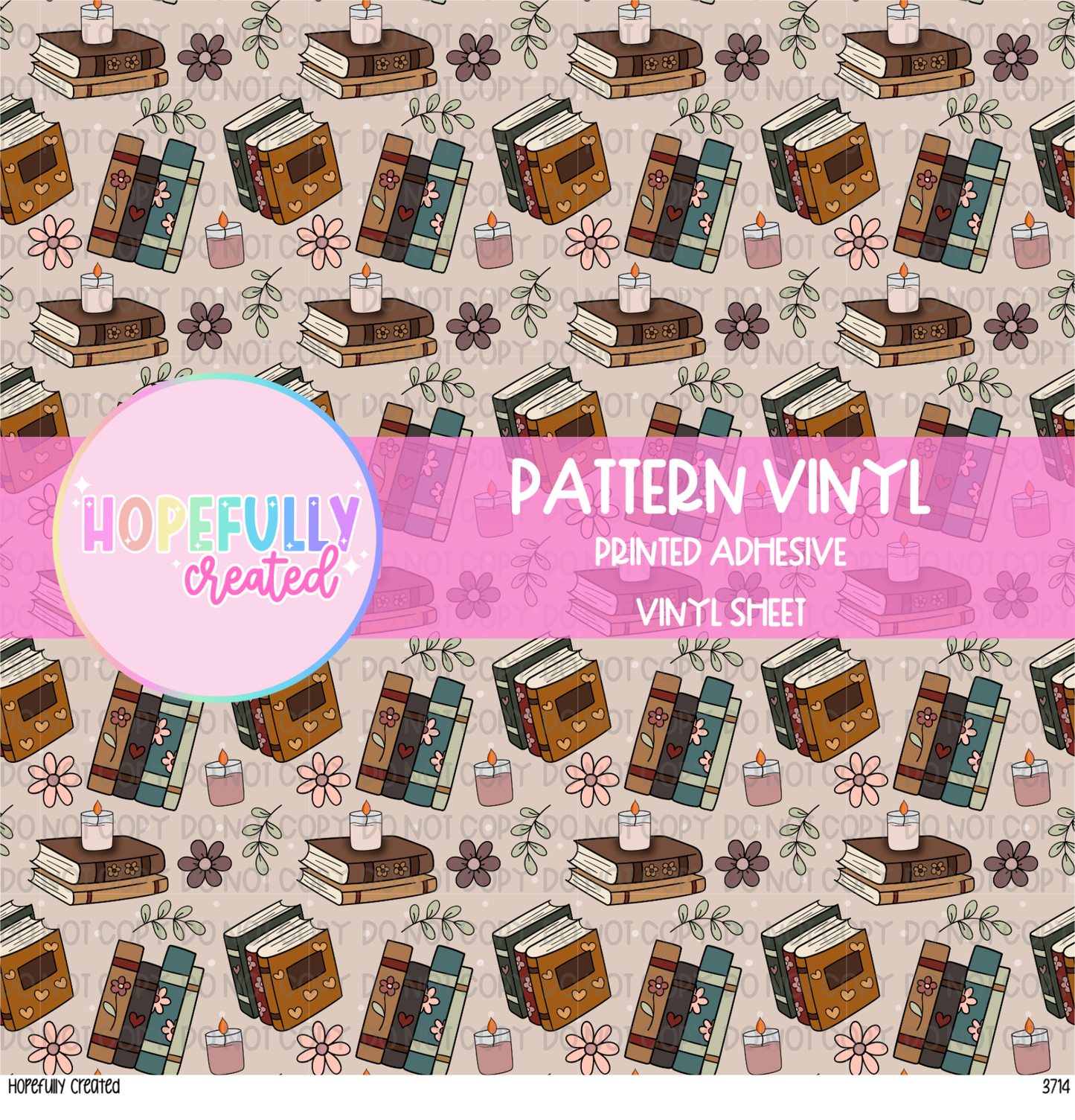 Books Vinyl Collection - 3714