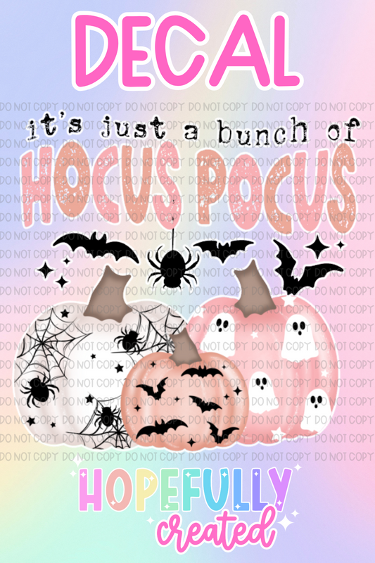Hocus Pocus Decal-1007