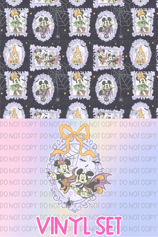Halloween Mouse Vinyl Set