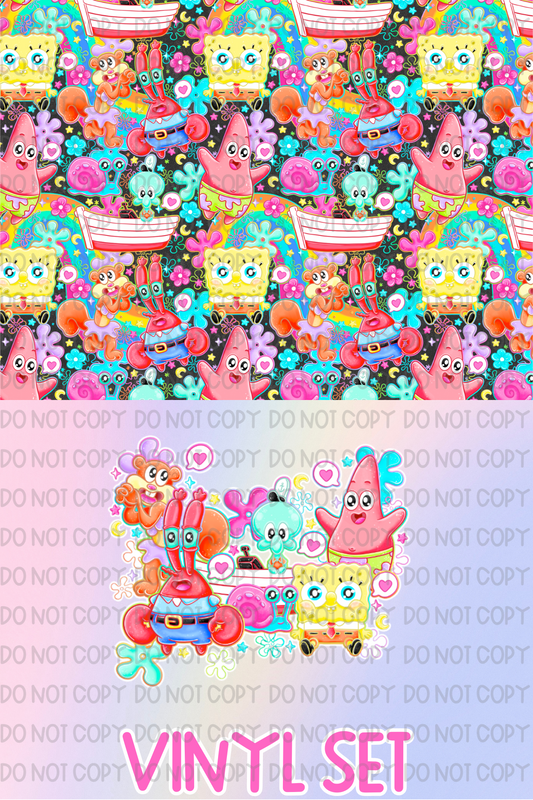 Sponge Vinyl Set